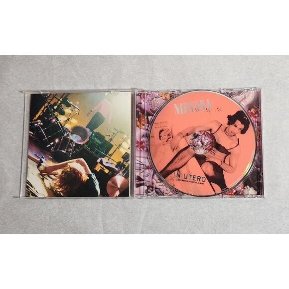 Nirvana In Utero 20th Anniversary CD Tested Geffen 2013 Pre-owned - Picture 2 of 7